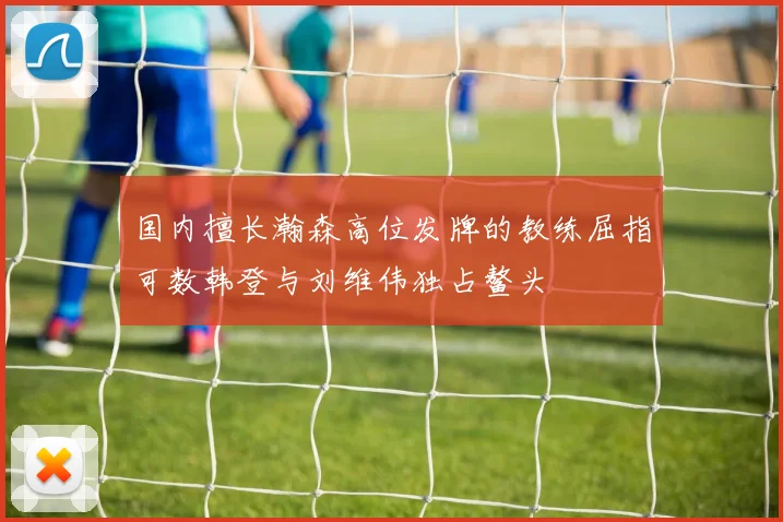 国内擅长瀚森高位发牌的教练屈指可数韩登与刘维伟独占鳌头